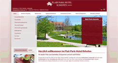 Desktop Screenshot of parkhotel-ilshofen.de